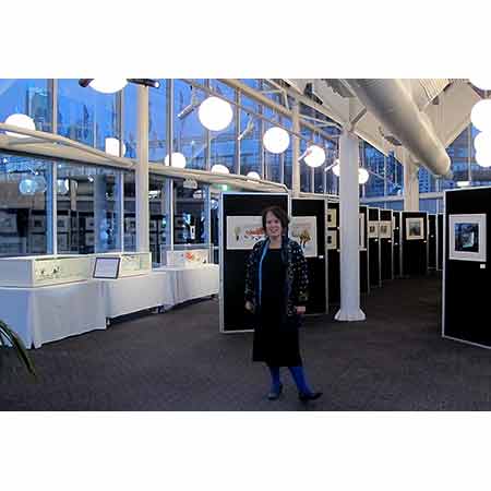 Raising funds for The Mawson's Huts Foundation, the exhibition 'Wendy Sharpe's Antarctica' moves to The Australian National Maritime Museum in Sydney.